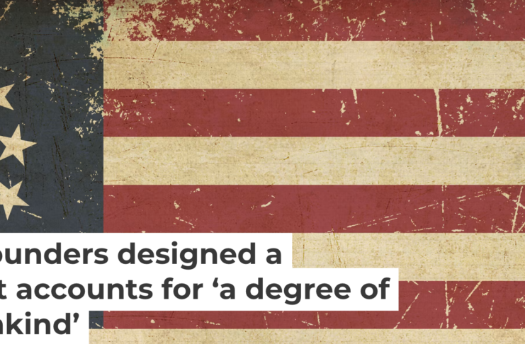 Once America had become a country, a new government needed to be designed. Nazlisart/iStock Getty Images